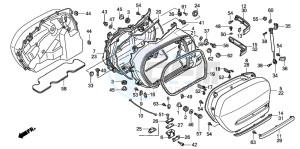 GL1800A drawing SADDLEBAG