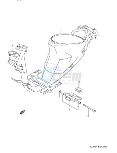 AD50 (E41) drawing FRAME