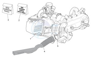 Scarabeo 100 4T e3 net drawing Engine