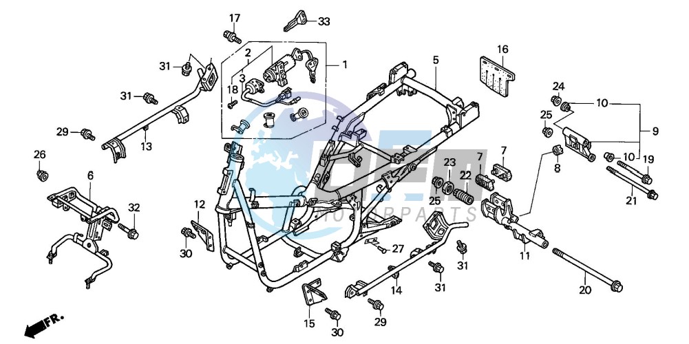 FRAME BODY