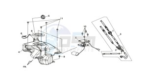 HD 2 125 drawing FUEL TANK - FUEL CUT