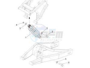 RS 125 RS 4T E4 ABS (EMEA) drawing Shock absorber