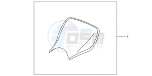 CBR1000RR9 Europe Direct - (ED / MME) drawing E-SEAT