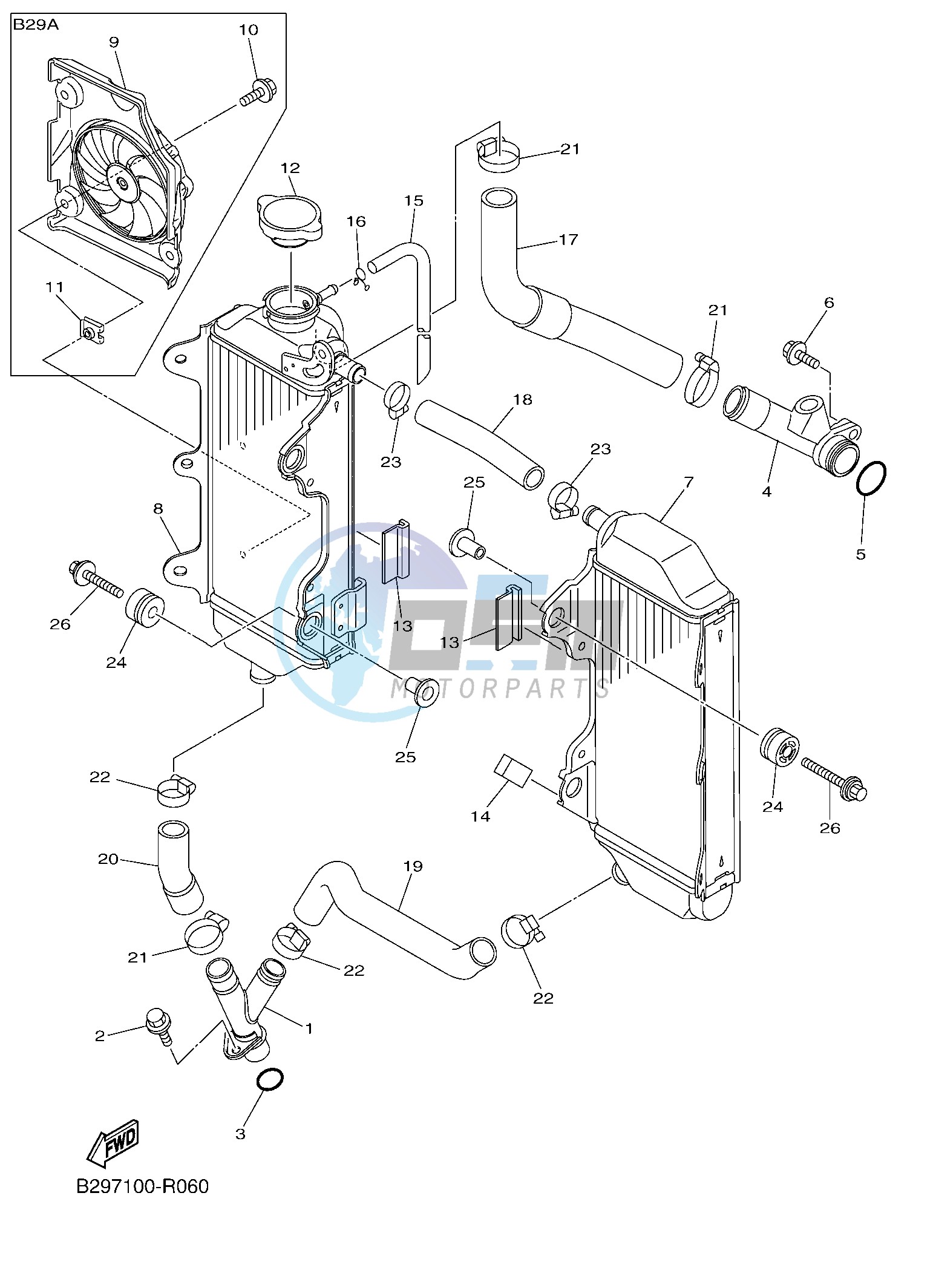 RADIATOR & HOSE