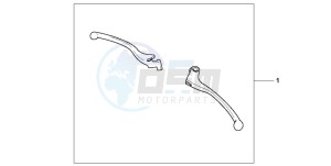 VT600CD2 drawing CHRM LEVER KIT