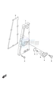 DF 90A drawing Exhaust Cover