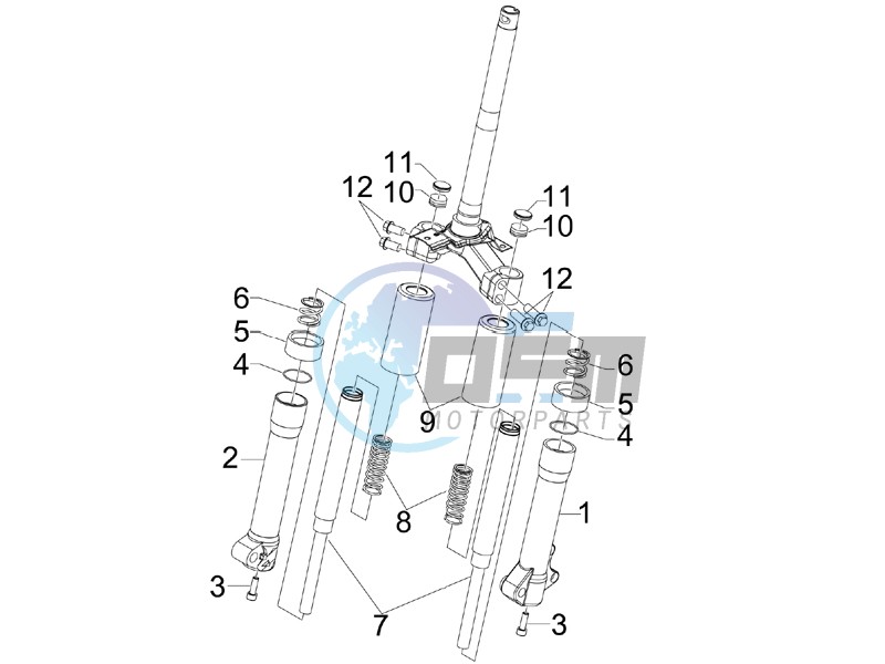 Fork components (Escorts)