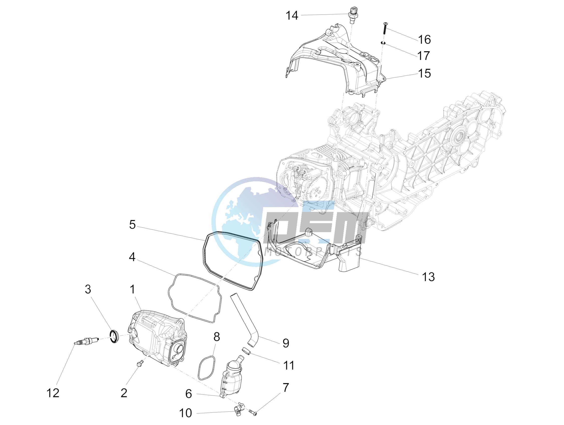 Cylinder head cover