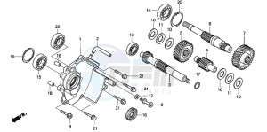 FJS600D SILVER WING drawing TRANSMISSION