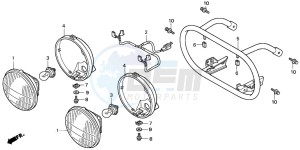 SFX50 drawing HEADLIGHT (2)