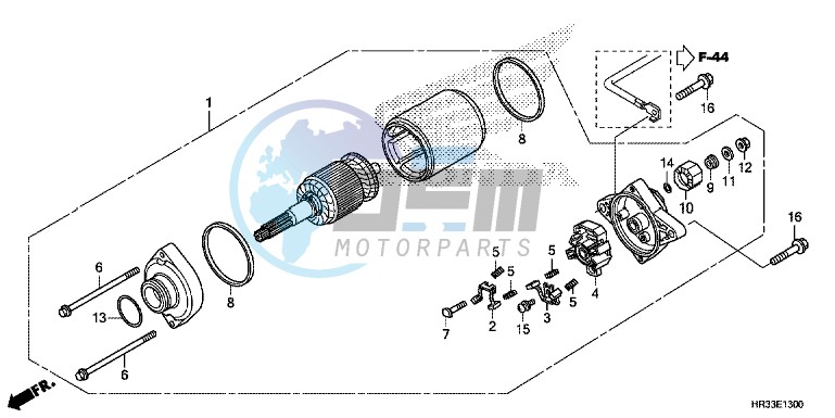 STARTER MOTOR