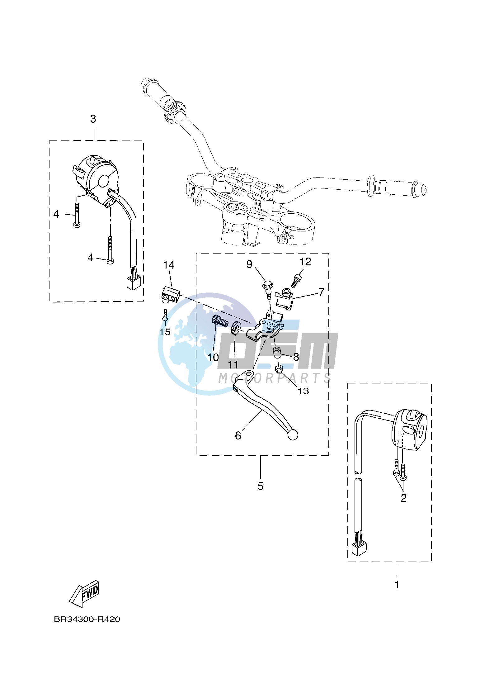 HANDLE SWITCH & LEVER