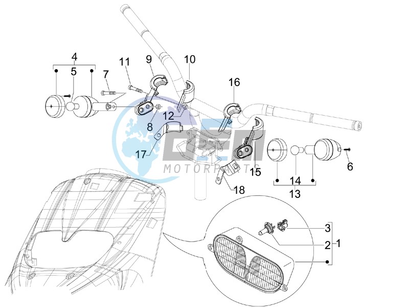 Head lamp - Turn signal lamps