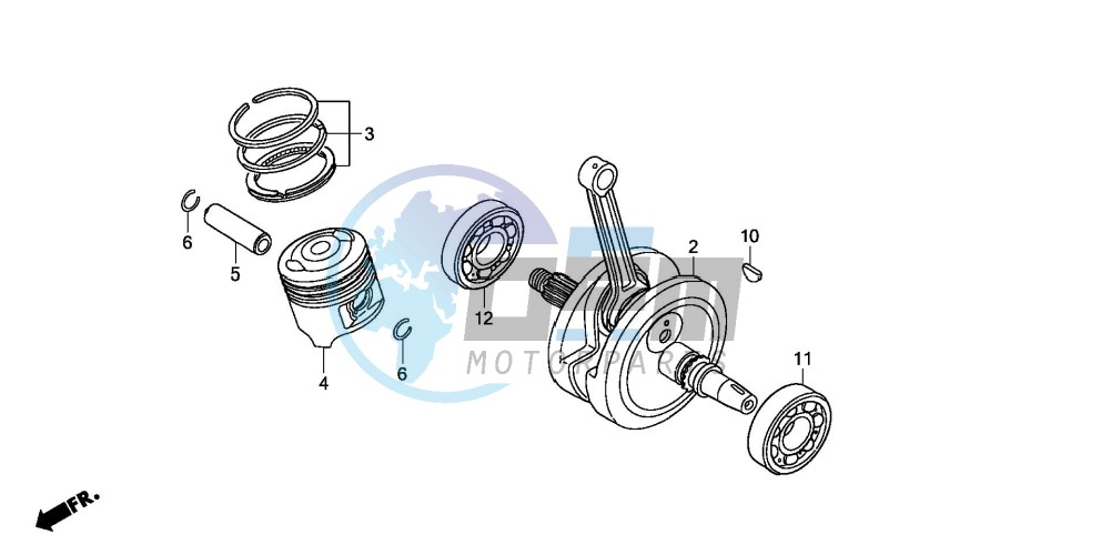 CRANKSHAFT/PISTON