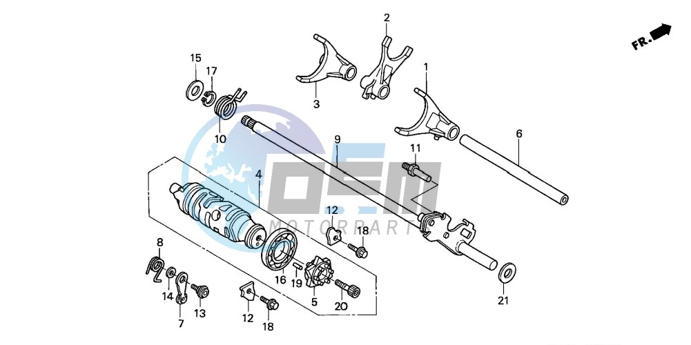 GEARSHIFT DRUM