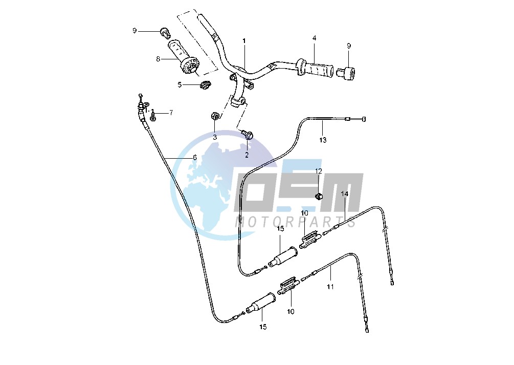 STEERING HANDLE -CABLE