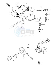 KZ 1000 P [POLICE 1000] (P1-P5) [POLICE 1000] drawing IGNITION