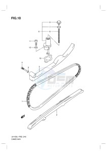 UH125 BURGMAN EU drawing CAMCHAIN