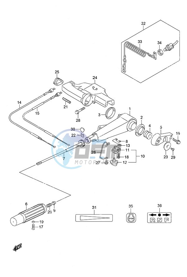 Tiller Handle