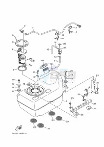 YXM700E YXM70VPXK (B5FF) drawing FUEL TANK