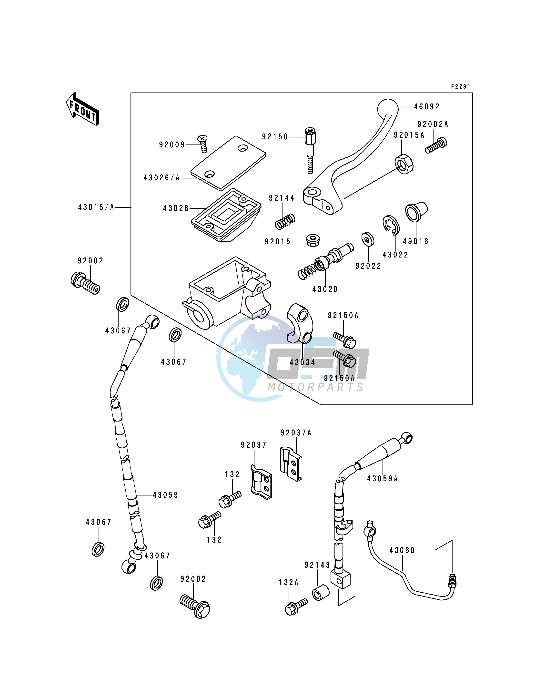 FRONT MASTER CYLINDER