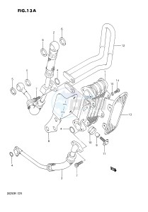 DR250 (E24) drawing OIL COOLER (OPTIONAL)