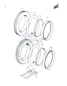 KD 80 C [KD80] (M1-M2) [KD80] drawing WHEEL_TIRES