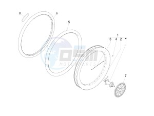 Wi-Bike Mas Mech Active 0 drawing Front wheel