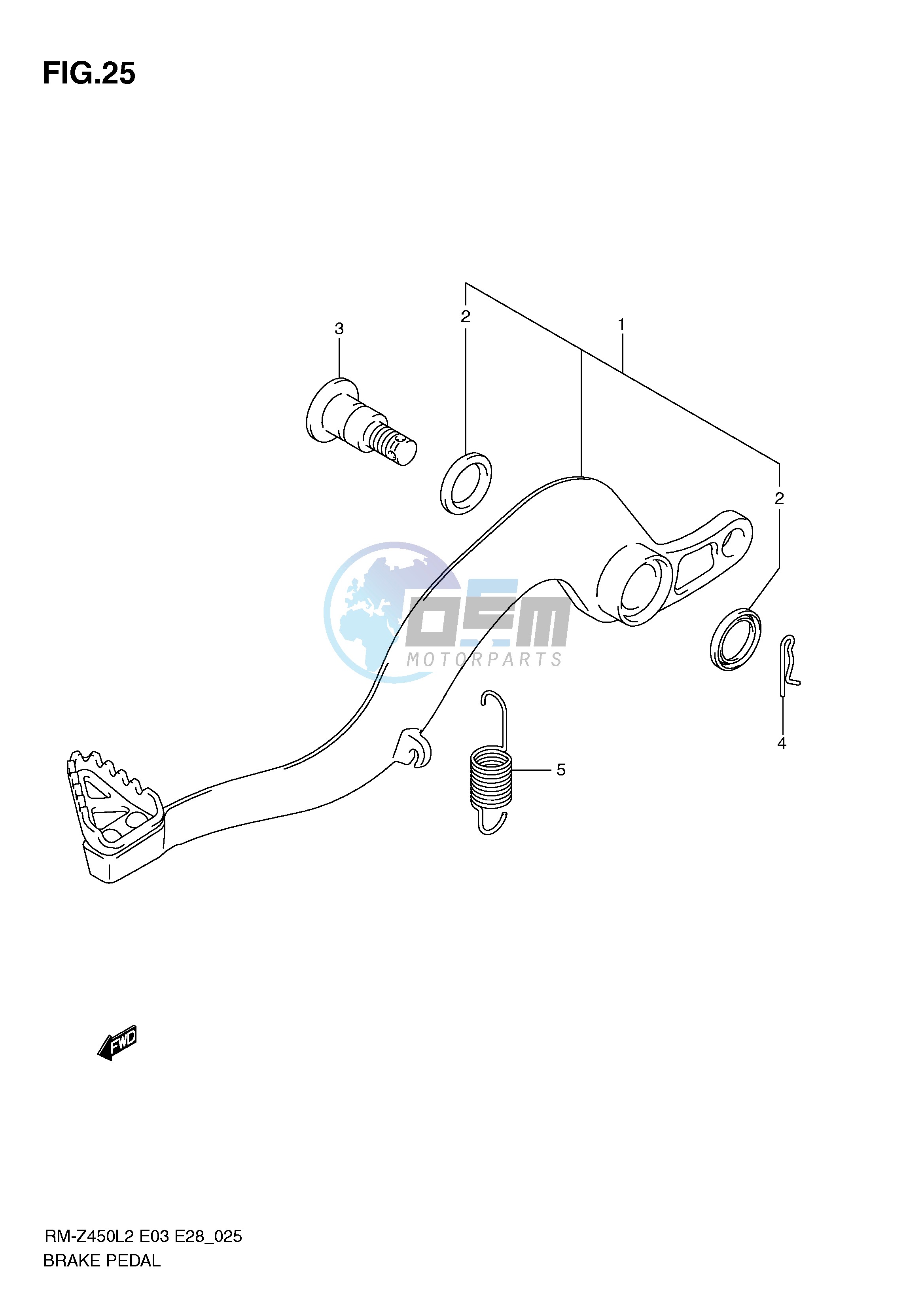 BRAKE PEDAL