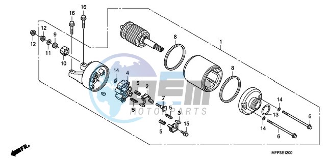 STARTING MOTOR