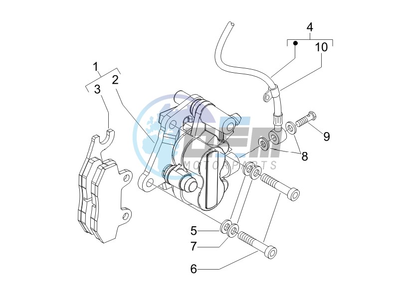 Brakes hose  - Calipers