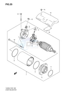 VL800C INTRUDER EU drawing STARTING MOTOR