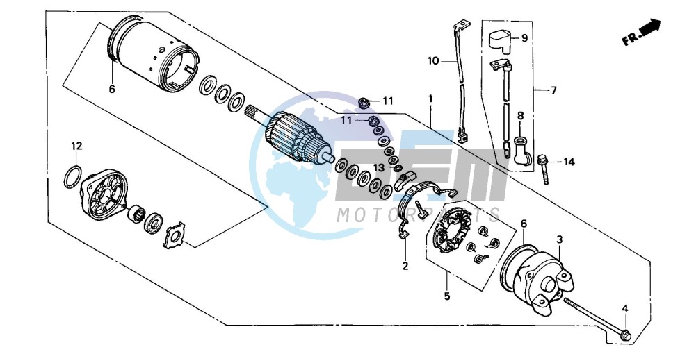 STARTING MOTOR