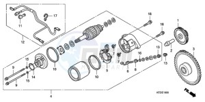 PES1509 Europe Direct - (ED) drawing STARTING MOTOR