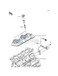 NINJA_ZX-6R ZX636EFF FR GB XX (EU ME A(FRICA) drawing Ignition System