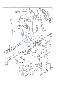 DF 50 drawing Tiller Handle