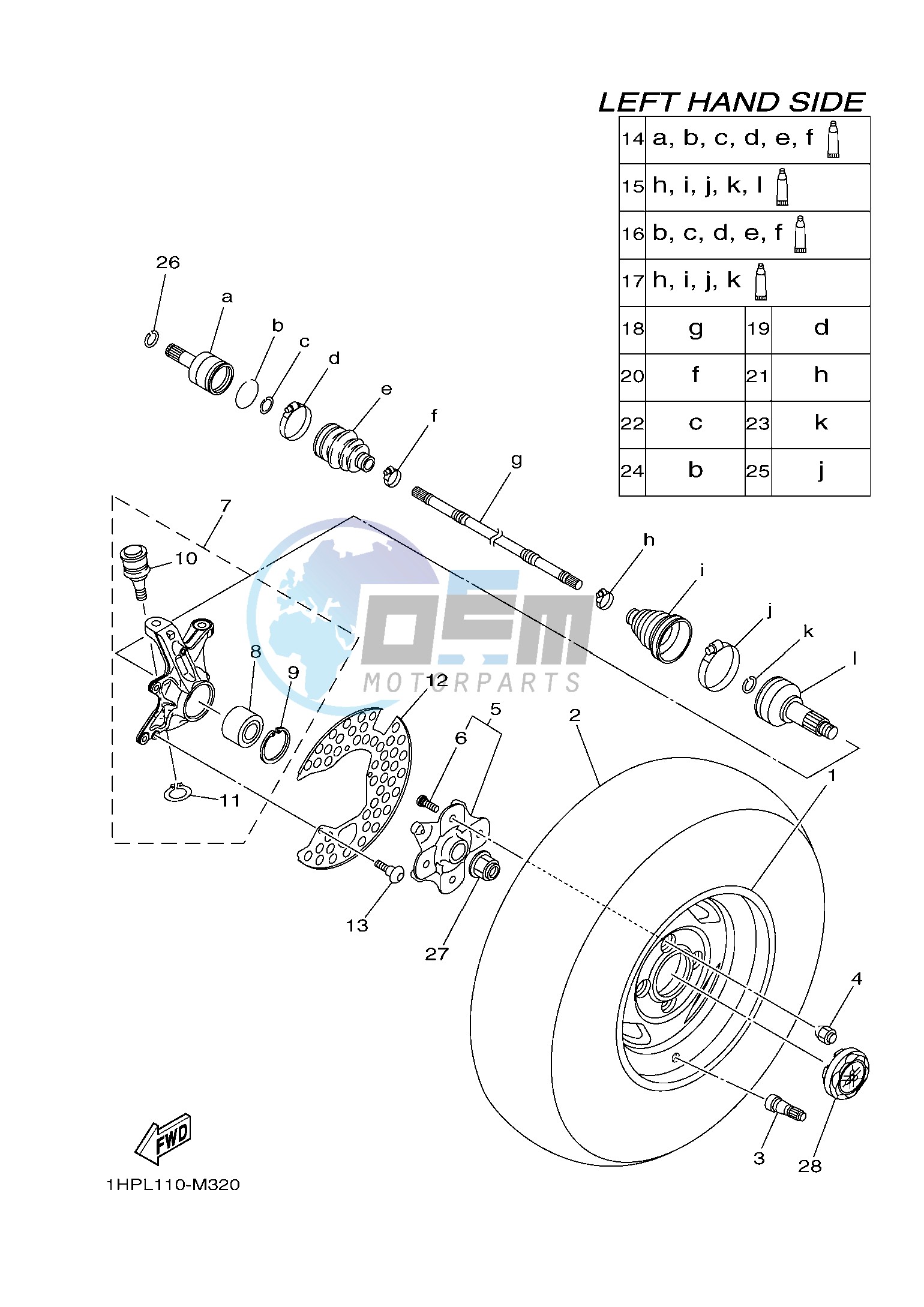 FRONT WHEEL