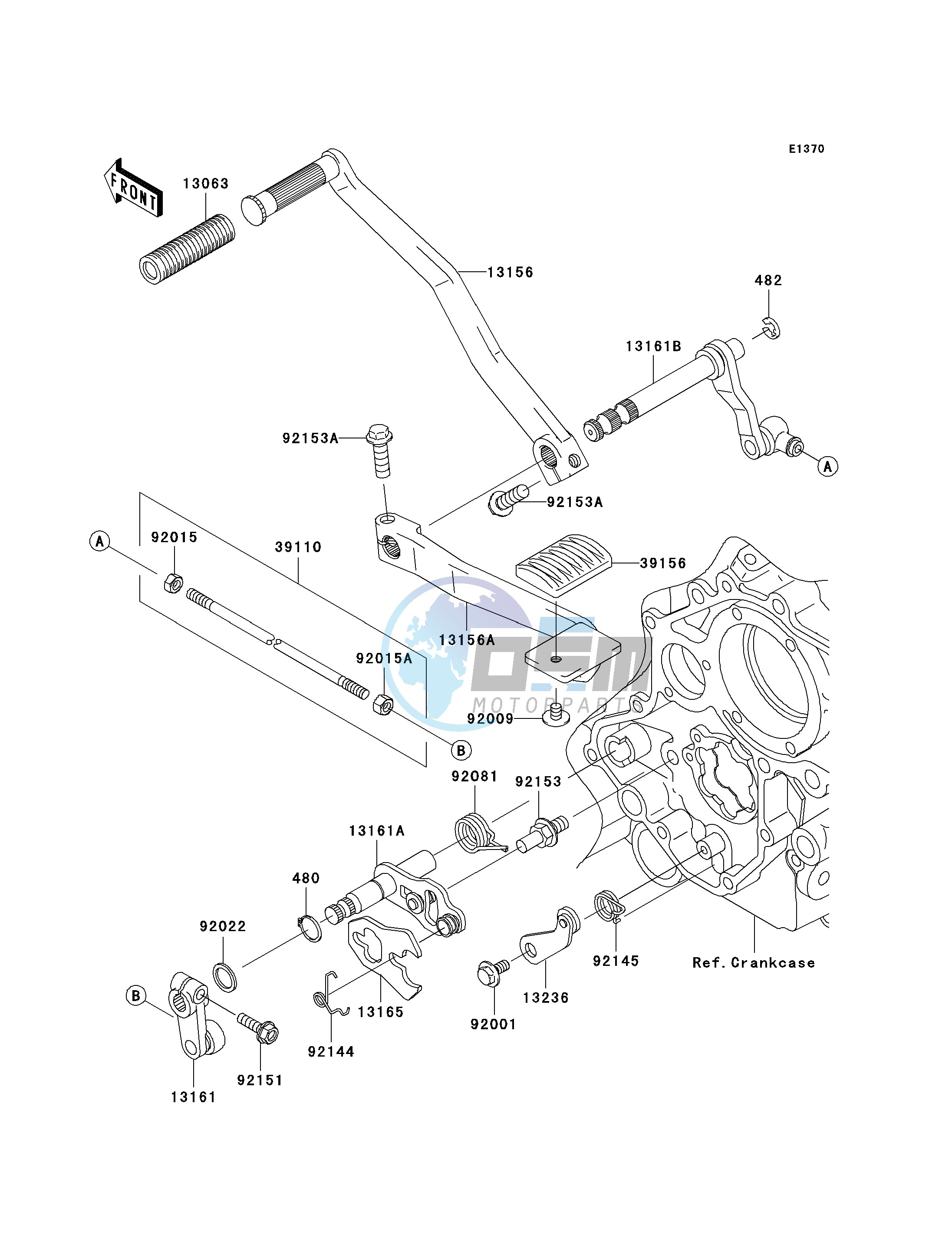 GEAR CHANGE MECHANISM