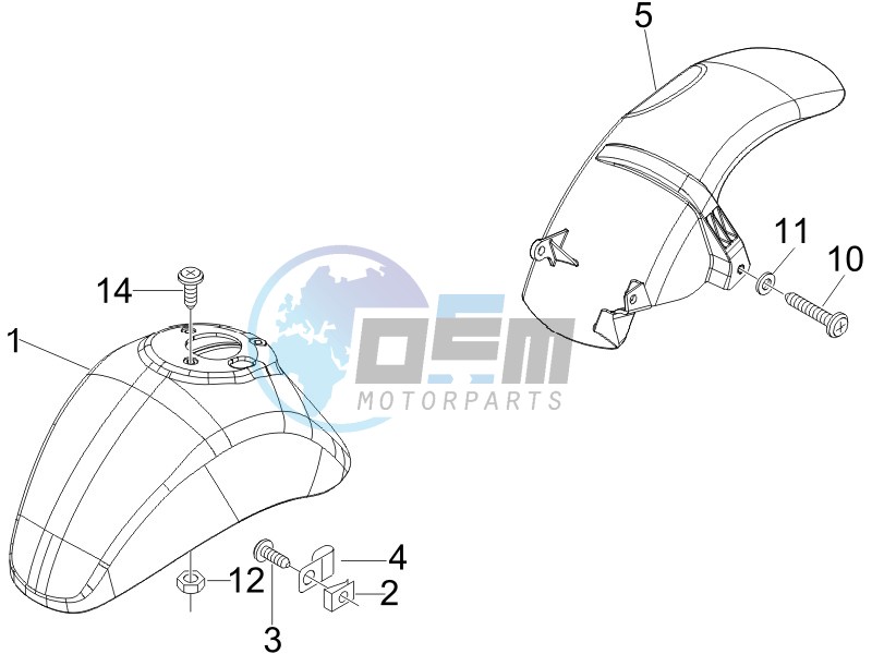 Wheel housing - Mudguard