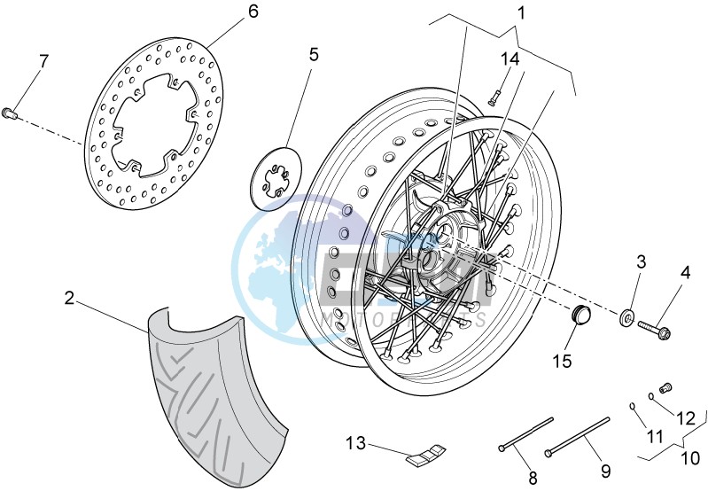 Rear wheel