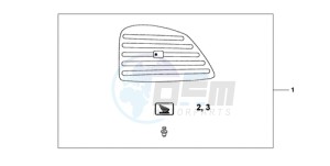 XL1000VA9 Europe Direct - (ED / ABS) drawing NARROW PANNINR PA