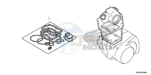 TRX500FM2E TRX500FM2 U drawing GASKET KIT A