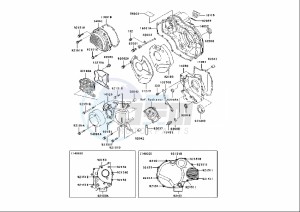 ZRX S 1200 (EU) drawing CRANKCASE COVER