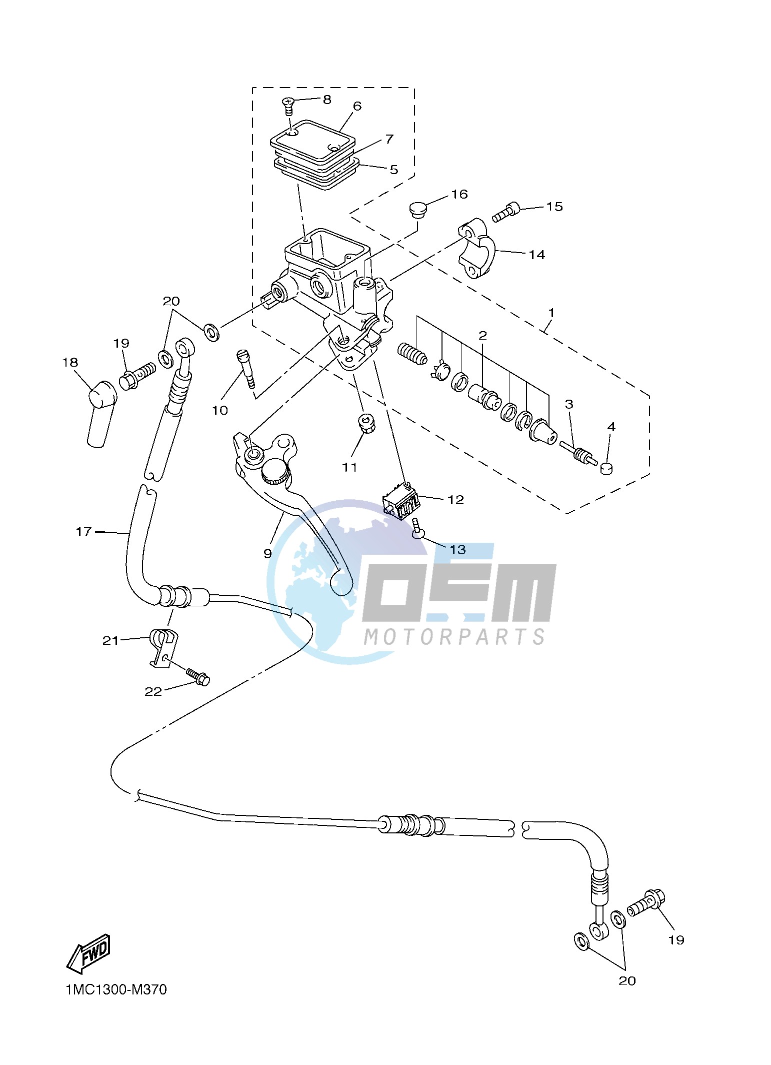 FRONT MASTER CYLINDER 2