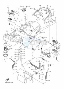 FJR1300D-AE FJR1300AE (B96L) drawing FUEL TANK