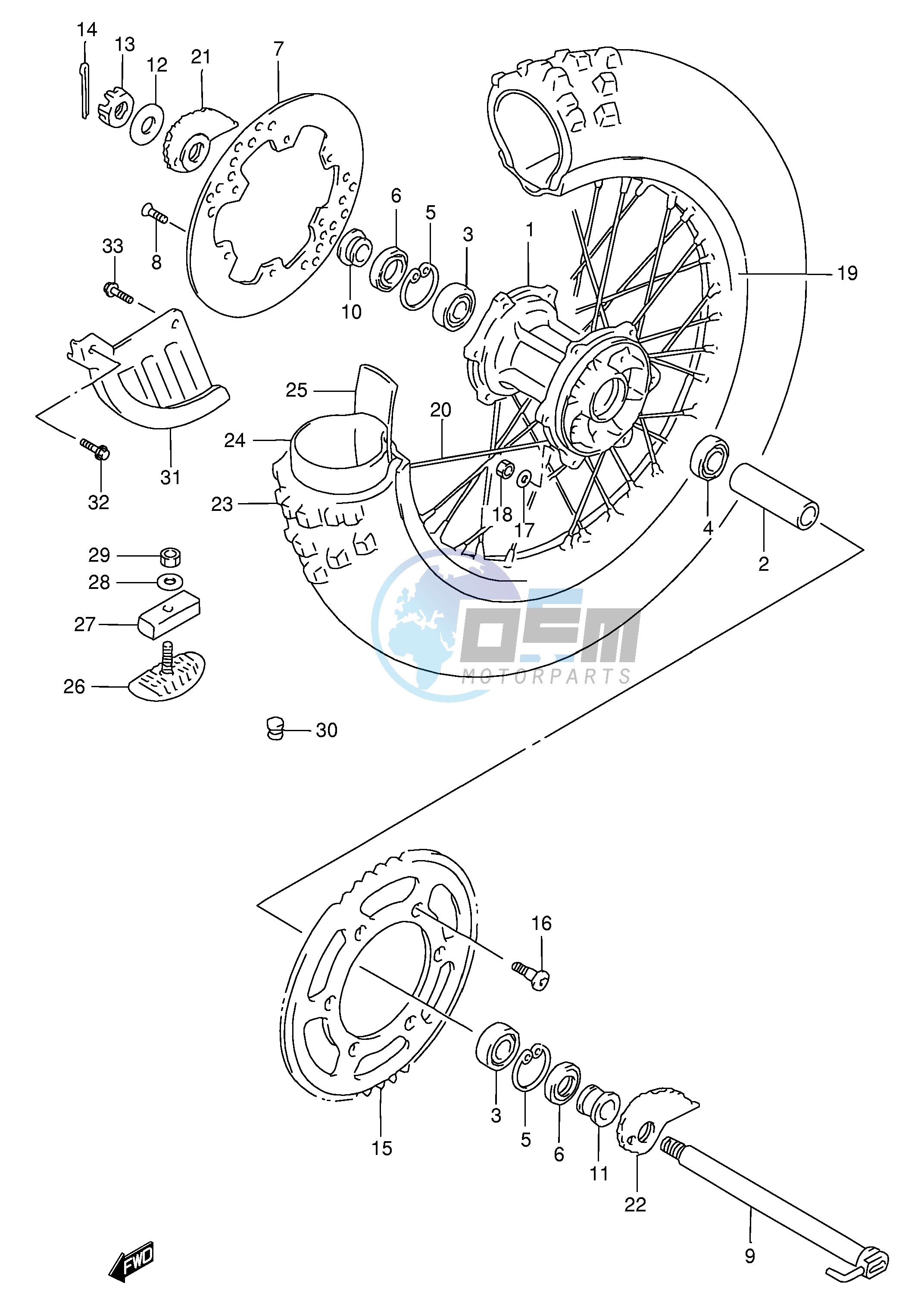 REAR WHEEL