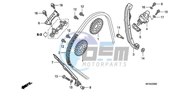 CAM CHAIN/TENSIONER