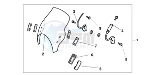 VTR2509 France - (F / CMF LL MK) drawing FLY SCREEN