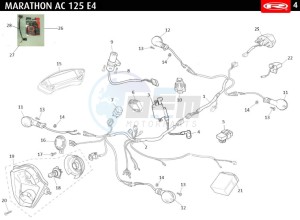 MARATHON-125-AC-E4-FREE-JUMP-AUSTRIA-FREE-JUMP-BLUE drawing ELECTRICAL