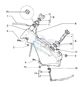 Runner 180 FXR 2t drawing Fuel Tank